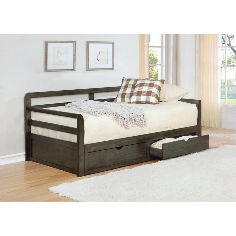 Gracie Oaks Adda ExtraLong Twin 33.93'' Platform Bed Wayfair